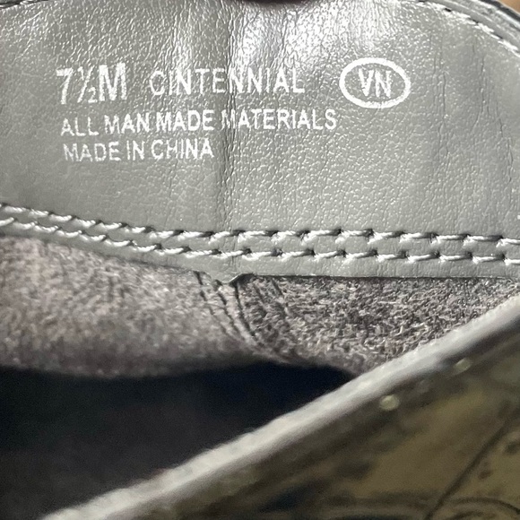 A2 by Aerosoles “Cintennial” Faux Croc print 3”Heeled Slides Black Size 7.5M - Picture 9 of 11